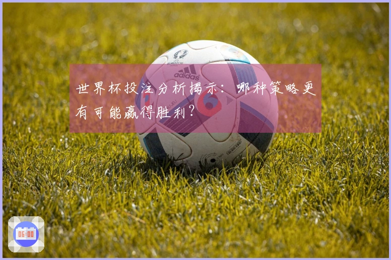 世界杯投注分析揭示：哪种策略更有可能赢得胜利？